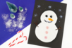 Bonhomme de neige avec de la peinture gonflante - Tutos Noël – 10doigts.fr