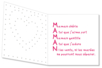 Kit Cartes coeur à broder - 12 cartes - Cartes de fêtes – 10doigts.fr