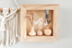 cadre mini vases en bois  - Objets bois pour la maison – 10doigts.fr