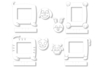 Cadres photo animaux à colorier - Set de 16 - Supports blancs – 10doigts.fr