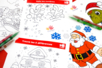 carnet activite dessin jeux enfant gratuit - Activités manuelles bricolages de Noël – 10doigts.fr