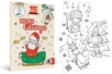 Carnet de 24 pages de coloriage de Noël - Livres de coloriage et dessins – 10doigts.fr