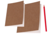 Carnet couverture Kraft - 60 pages - Albums et carnets – 10doigts.fr