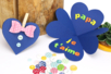 Stickers noeuds papillon en 3D - 8 pcs - Stickers Fantaisies – 10doigts.fr