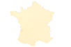 Carte de France en bois - Déco en bois – 10doigts.fr