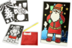 Kit 3 Cartes de Noël à métalliser  - Kits créatifs Noël – 10doigts.fr
