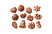 Moule chocolats - 12 motifs - Moules – 10doigts.fr