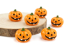 citrouille résine halloween - Accessoires créatifs Halloween – 10doigts.fr