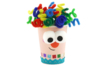 Clown oeil pompon rigolo - Yeux mobiles – 10doigts.fr