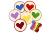 coeur à broder en bois - Kits Mercerie – 10doigts.fr