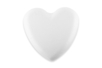 Coeur en polystyrène base plate, à l'unité - Formes à décorer - Polystyrène – 10doigts.fr