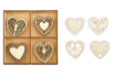coeurs en bois - Déco en bois brut – 10doigts.fr