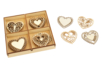 coeurs en bois scrapbooking - Déco en bois brut – 10doigts.fr