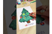 Coloriage et collage Sapin de Noël - Activités manuelles cartes de Noël – 10doigts.fr