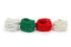 Ficelles cordelettes en coton métallisé - 4 couleurs - Fil coton, échevette – 10doigts.fr