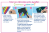 Créer des cartes à gratter - Tutos Arc-en-ciel – 10doigts.fr