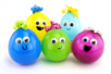 culbuto ballon activité enfants - Activités manuelles personnages rigolos – 10doigts.fr