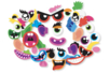 Eléments décoratifs pour ballons - Visages rigolos - Mardi gras, carnaval – 10doigts.fr