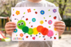 dessiner chenille cercles activité enfants - Activités manuelles animaux : nos idées créatives pour les enfants – 10doigts.fr