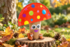 DIY champignon automne enfants - Activités manuelles d'automne – 10doigts.fr