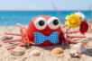 DIY crabe activité été enfants - Activités manuelles océan : plongez dans un univers créatif et sensoriel – 10doigts.fr