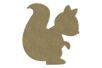 Écureuil en bois à décorer - Animaux en bois – 10doigts.fr