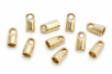 Embouts pour cordon Or Ø 3 mm - 10 pcs - Fermoirs bijoux – 10doigts.fr
