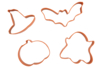 emporte pièces halloween citrouille fantôme chapeau chauve souris - Emporte-pièces créatifs pour enfants – 10doigts.fr