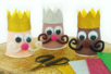 Les rois mages avec des gobelets en carton - Tutos Épiphanie – 10doigts.fr
