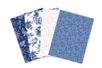 Decopatch Mix - 4 feuilles "nuances de bleus" - Papiers Décopatch – 10doigts.fr