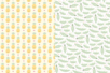 feuilles vitamines ananas - Papiers scrapbooking – 10doigts.fr