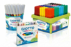 Feutres GIOTTO Turbo Maxi - Pointe large - Feutres pointes larges : pour des coloriages éclatants et des aplats parfaits - 10doigts.fr