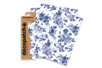 Papier Décopatch Roses bleues - 3 feuilles N°499 - Papiers Décopatch – 10doigts.fr