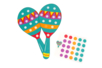 Formes Carnaval + gommettes - maracas - Kits créatifs Carnaval – 10doigts.fr