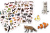Gommettes animaux réalistes - 96 stickers - Gommettes Animaux – 10doigts.fr