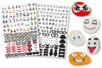 Crazy Face Stickers - 150 pièces - Gommettes Yeux et Visages – 10doigts.fr