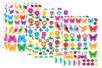 Gommettes printanières - 3 sets (18 planches) - Gommettes saisons : des autocollants pour toute l’année – 10doigts.fr