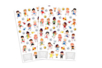 GOMMETTES STICKERS FOOT - Gommettes Histoires et décors – 10doigts.fr