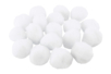 gros pompons blancs - Pompons – 10doigts.fr