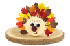 Herisson Enfant Bricolage Automne - Activités manuelles d'automne – 10doigts.fr
