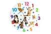 Horloge en carton blanc épais - Objets pour le bureau – 10doigts.fr