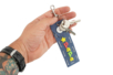 Kit porte-clés en jean "PAPA" - 6 pièces - Porte-clés et range-clés – 10doigts.fr
