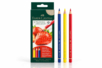 Kit crayons polychromos Faber-Castell - thème "fraise" - Crayons de couleurs Beaux-Arts – 10doigts.fr
