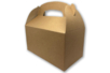 Boîtes à goûter en carton blanc ou kraft - Lot de 6 - Boîtes en carton – 10doigts.fr