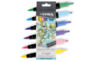 Lyra Aqua Brush Duo, 6 couleurs pastel - Feutres pinceaux : précision et souplesse pour dessiner – 10doigts.fr