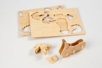 Cheval ou licorne 3D en bois naturel à monter - Maquettes en bois – 10doigts.fr