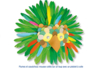 Plumes indiennes multicolores - Set d'environ 460 plumes - Plumes décoratives – 10doigts.fr