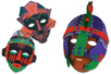 Masques à décorer avec du caoutchouc souple - Tutos Carnaval – 10doigts.fr