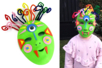 masque halloween enfant à décorer fabriquer - Tête à Modeler