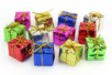 Mini cadeaux décoratifs - Set de 12 - Petites décorations de Noël – 10doigts.fr